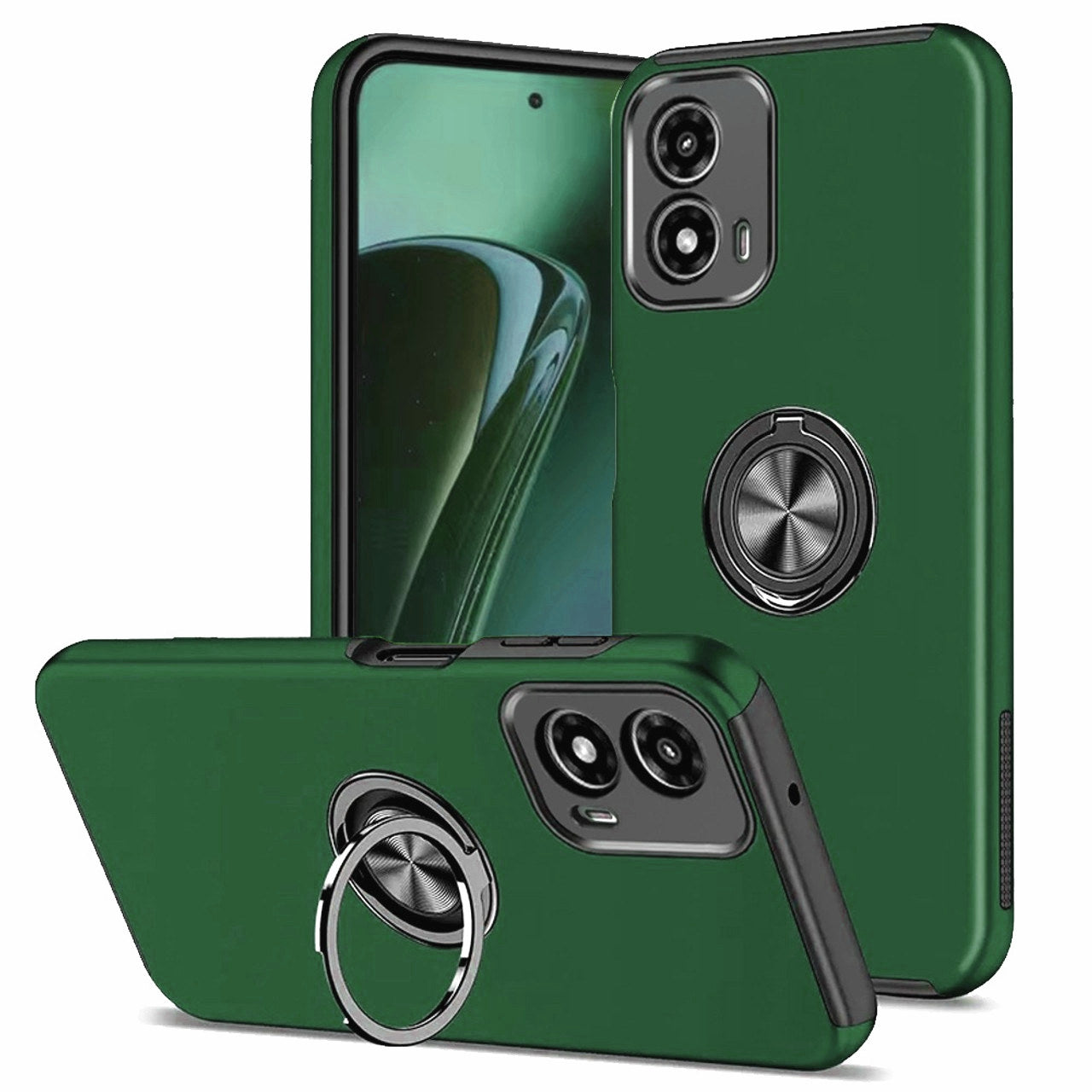 Coque hybride magnétique invisible pour Motorola Moto G Play (2024)