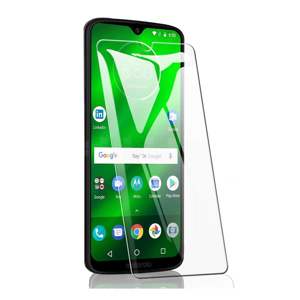 (2 paquets) Protecteur d'écran en verre trempé pour Motorola Moto G7 / G7 Plus