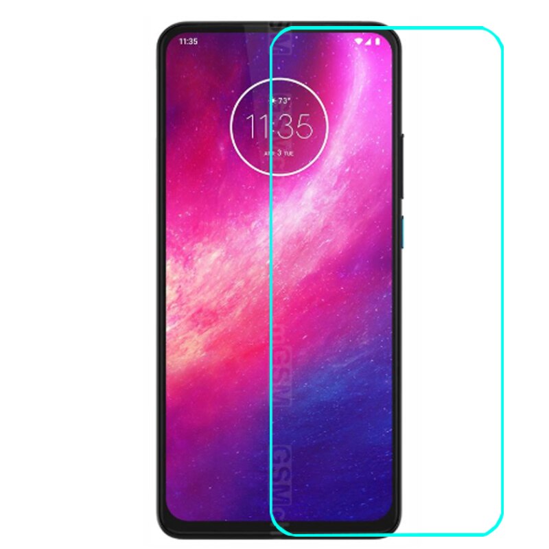 (2 paquets) Protecteur d'écran en verre trempé pour Motorola Moto One Hyper