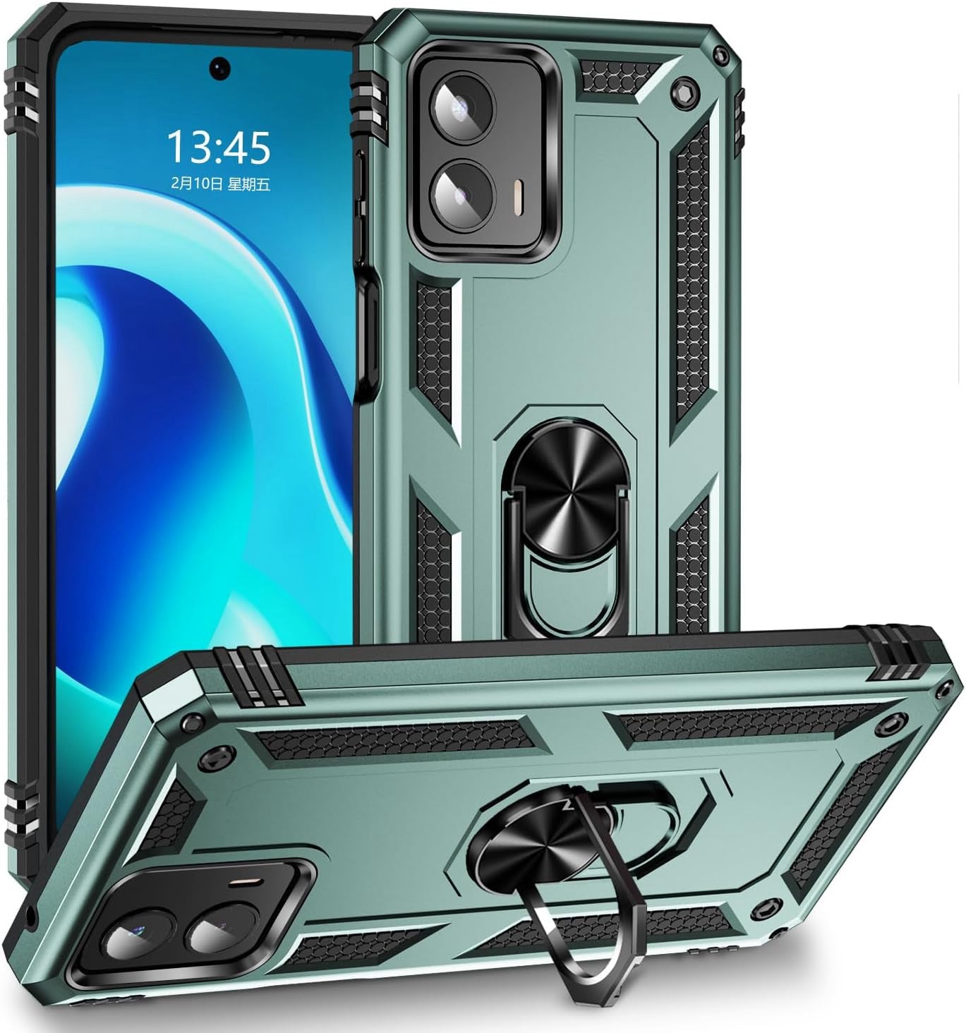 Hybrid Ring Case for Motorola Moto G Play (2024)