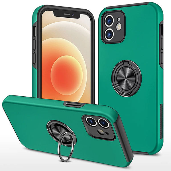 Hybrid Magnetic Invisible Ring Case for iPhone 12 Mini