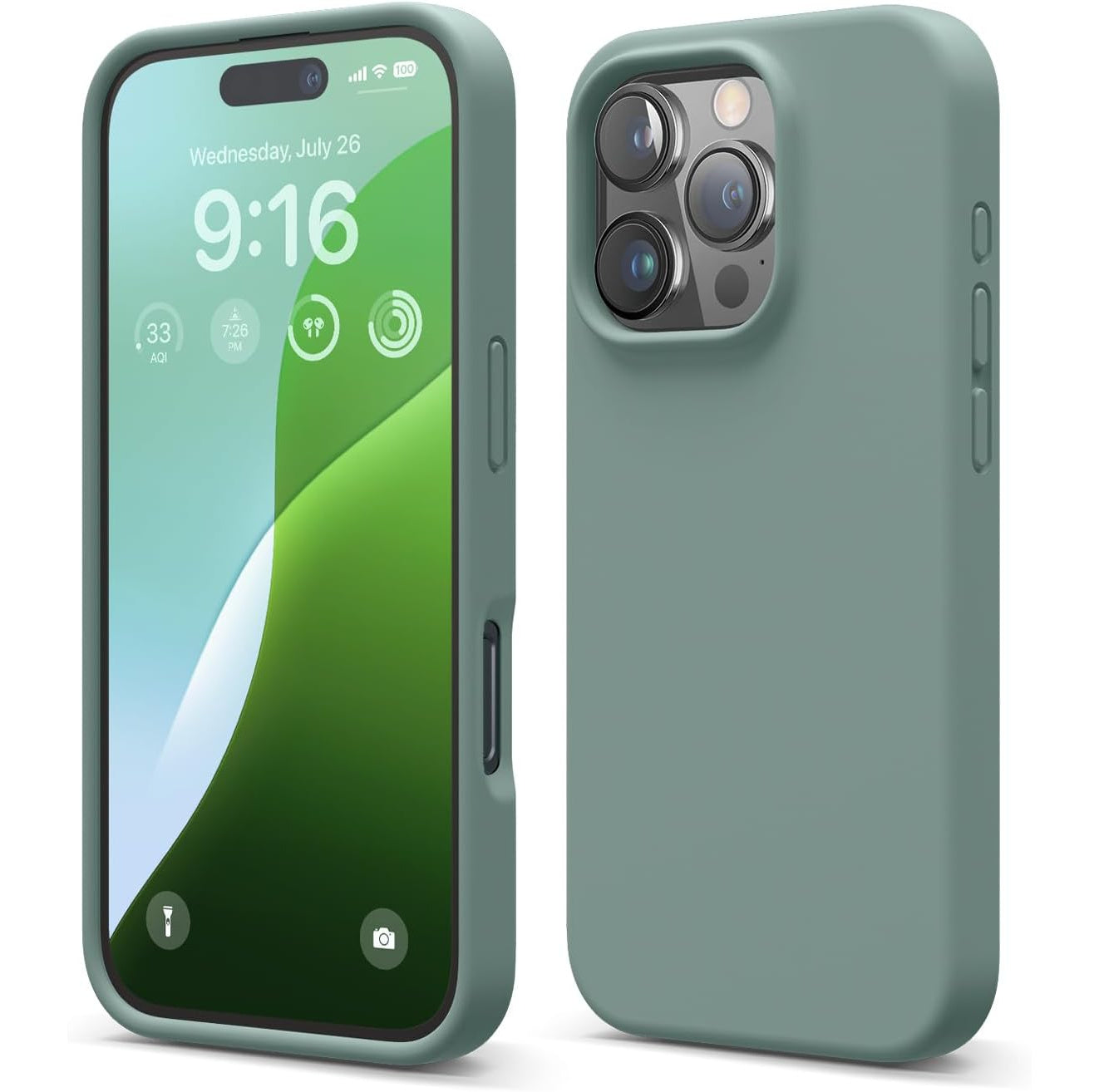 Liquid Silicone Case for iPhone 16 Pro