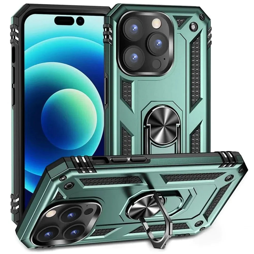 Hybrid Ring Case for iPhone 16 Pro