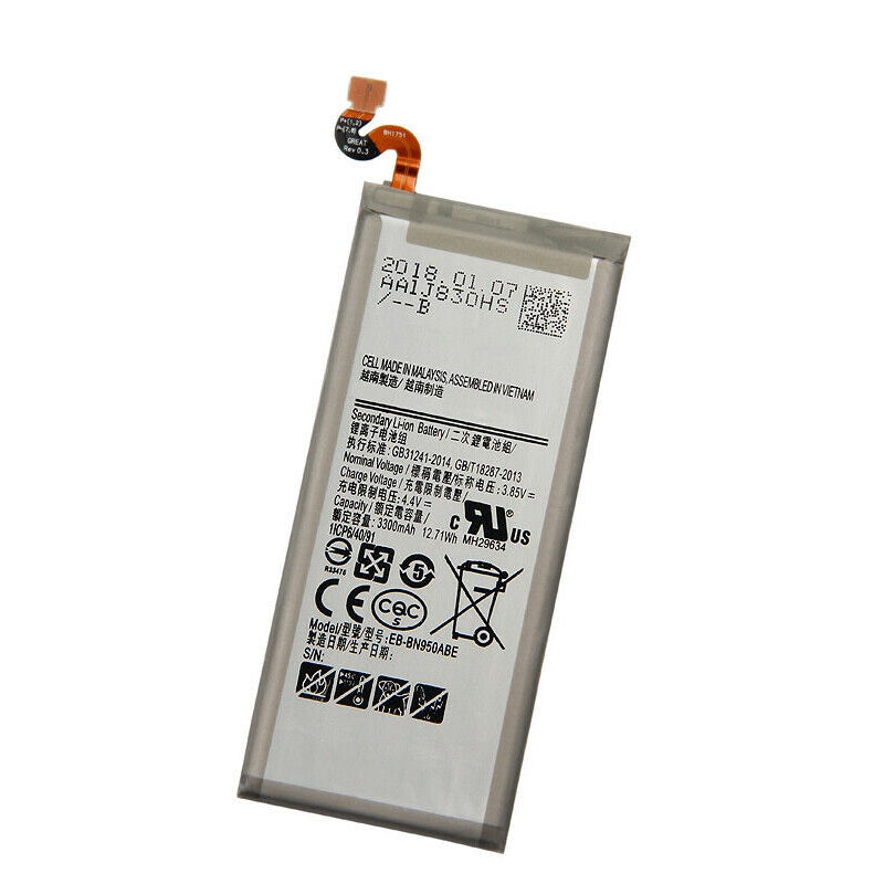 Batterie de remplacement pour Samsung Galaxy Note 8 (N950), EB-BN950ABE EB-BN950ABU EB-BN950ABA