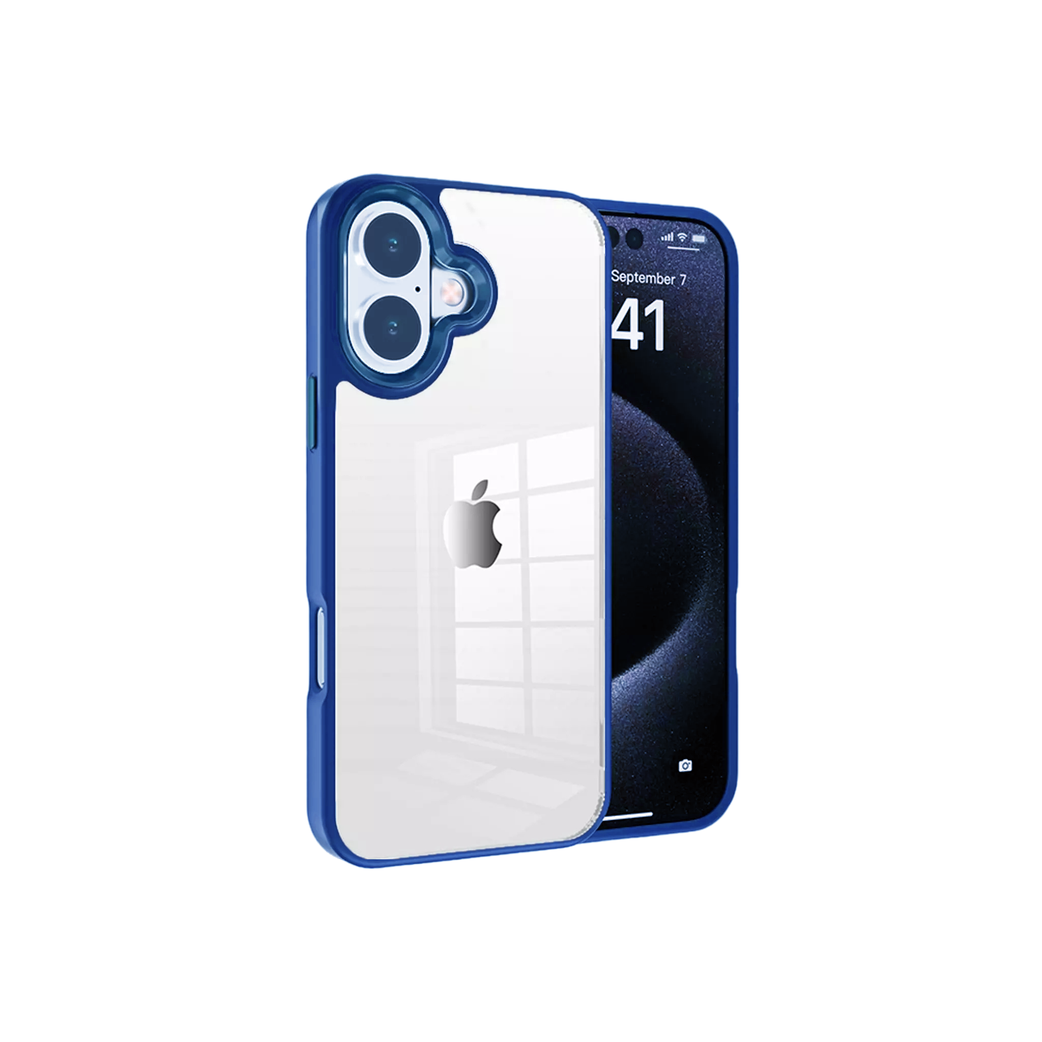 Coque mate translucide pour iPhone 16