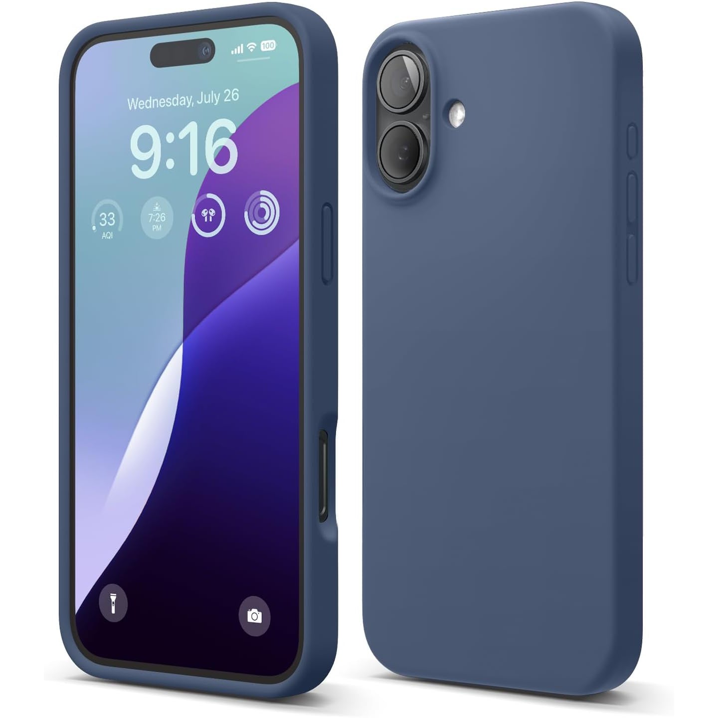 Liquid Silicone Case for iPhone 16 Plus