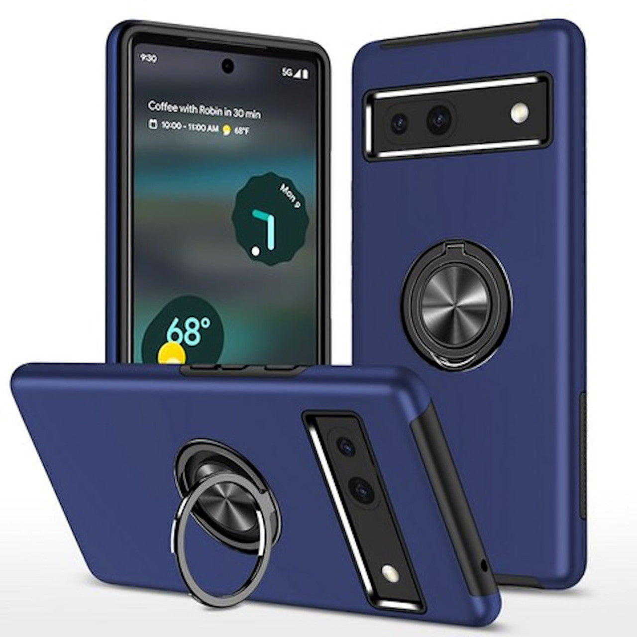 Coque hybride magnétique invisible pour Google Pixel 7