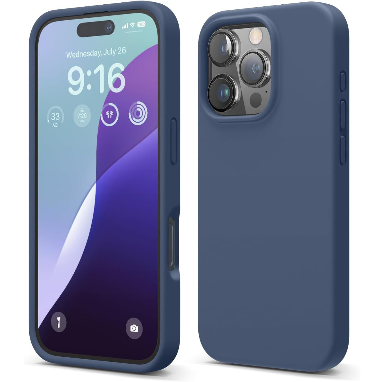 Liquid Silicone Case for iPhone 16 Pro