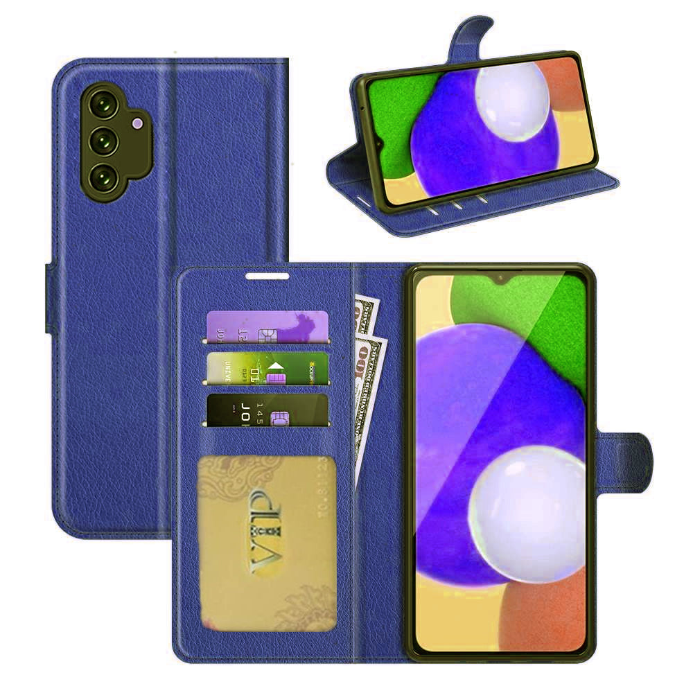 Étui portefeuille Folio en cuir pour Samsung Galaxy A35 5G