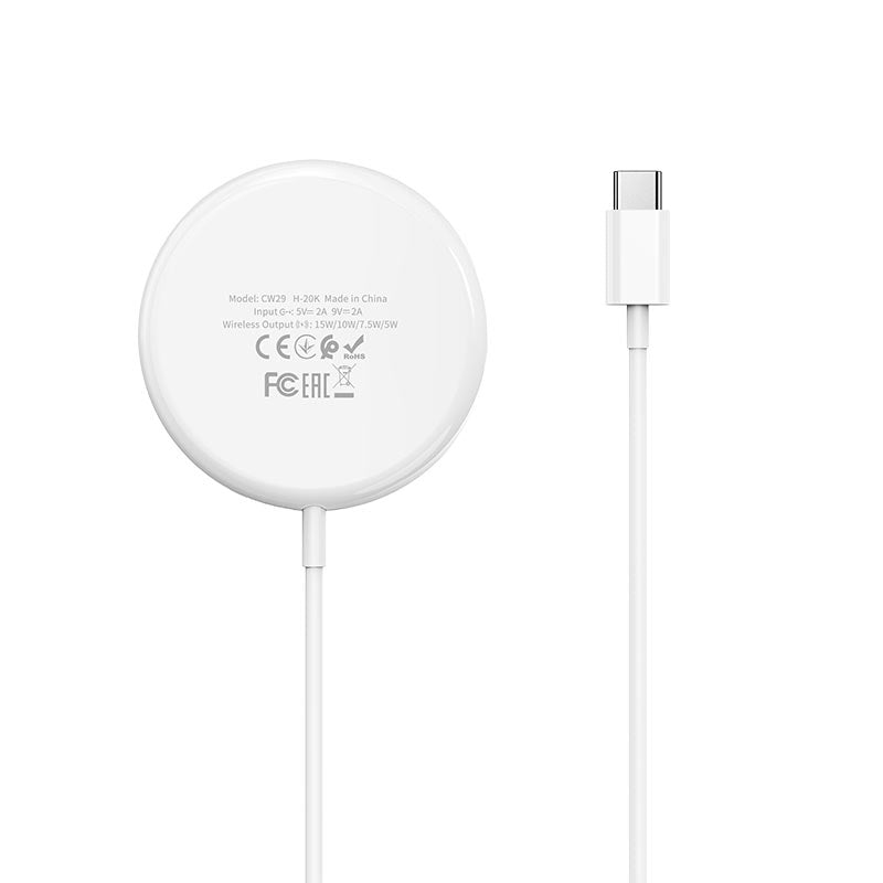 (15W) Chargeur sans fil magnétique Magsafe Tapis de charge rapide