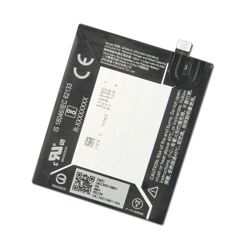 Replacement Battery for Google Pixel 3a XL, G020A-B