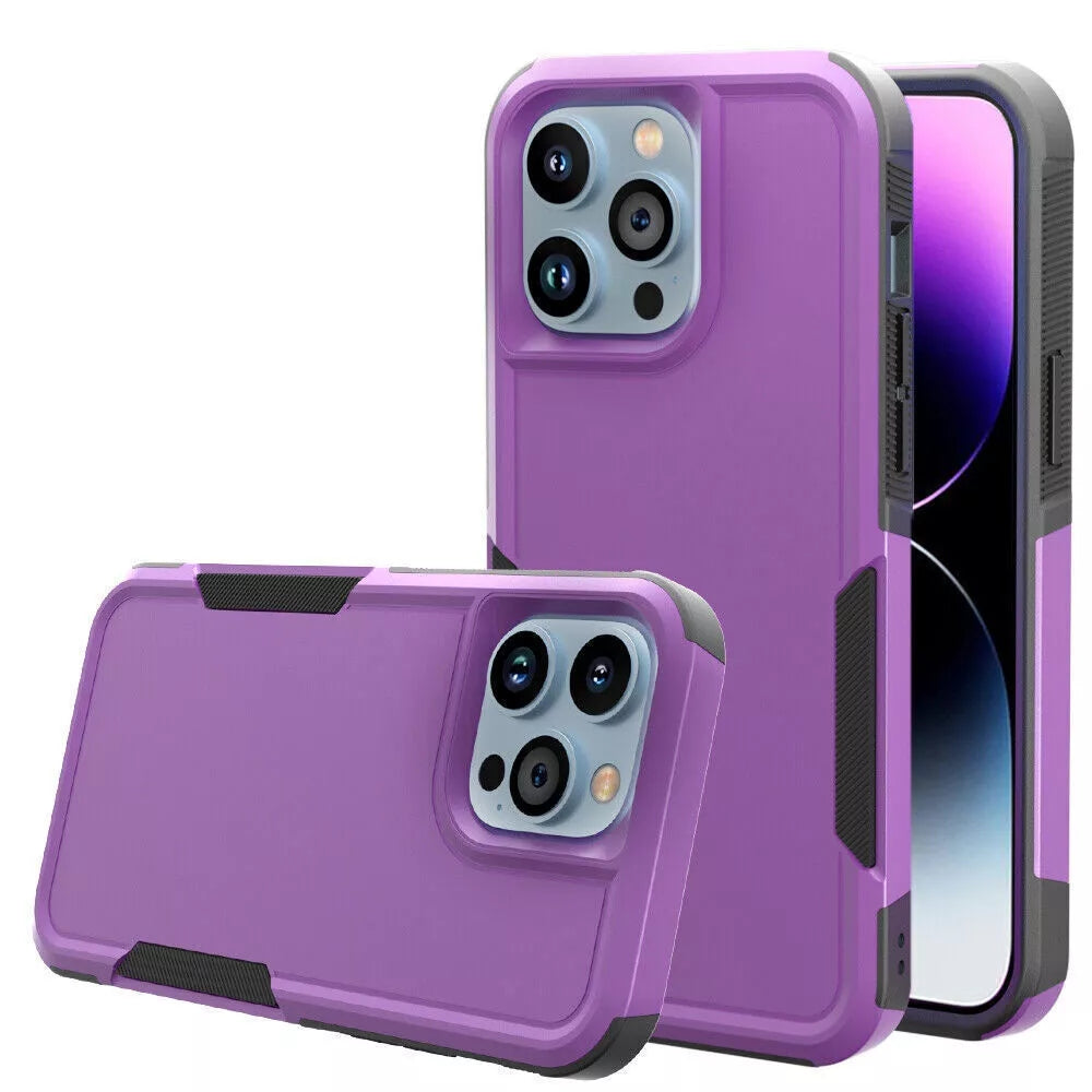 Coque hybride mince pour iPhone 16 Pro