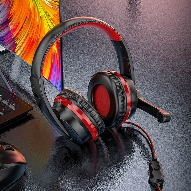 Noise Isolation Stereo Gaming Headsets with Mic