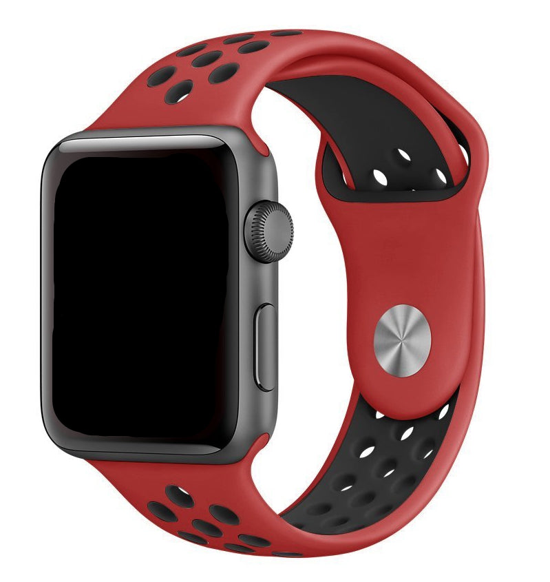 Bracelet de rechange en silicone Nike Sport pour Apple Watch iWatch