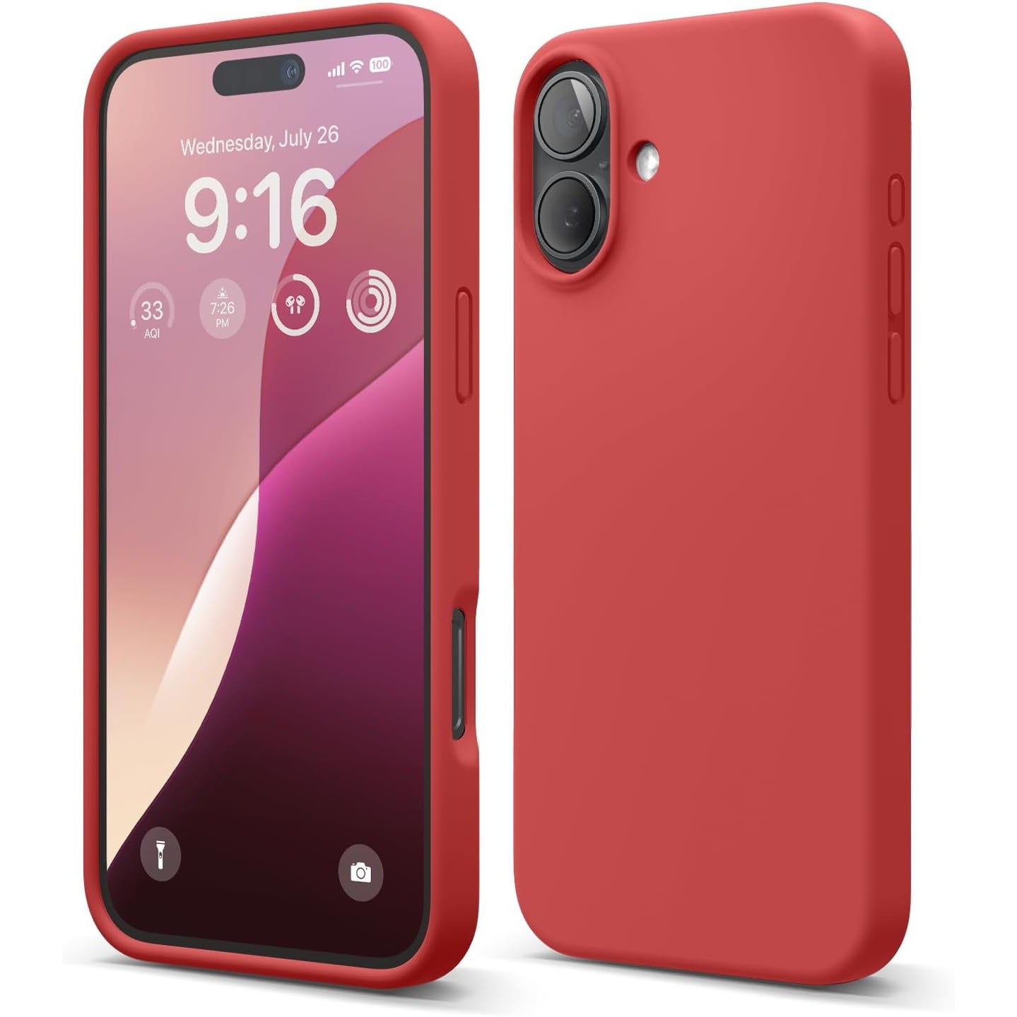 Liquid Silicone Case for iPhone 16 Plus