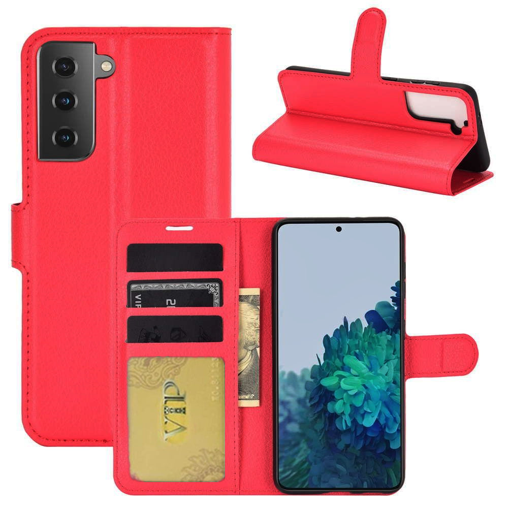 Leather Folio Wallet Case for Samsung Galaxy S24 Plus / S25 Plus