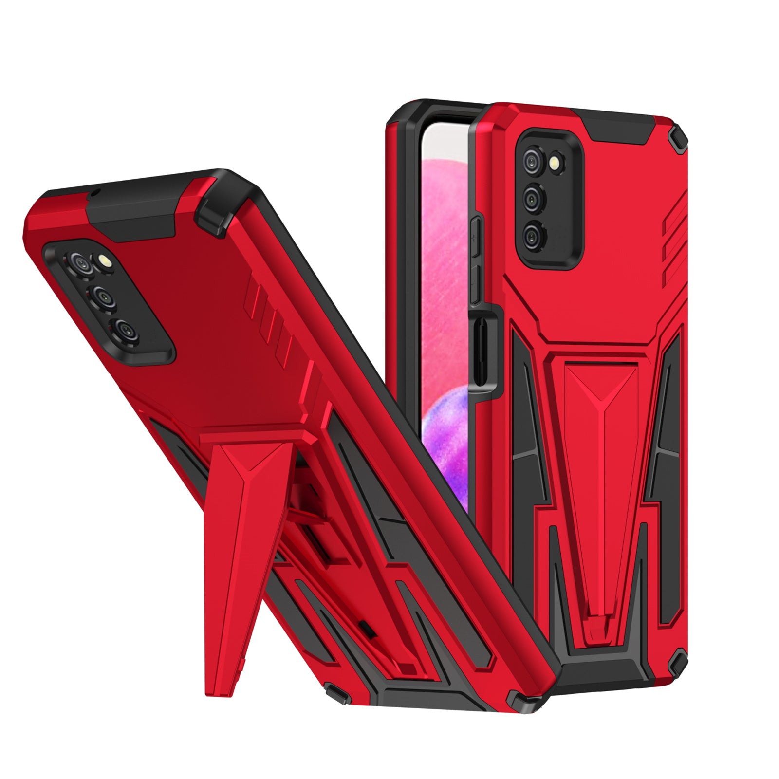 Rugged Kickstand Case for Samsung Galaxy A03 / A03s