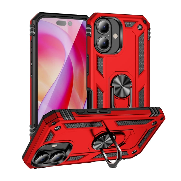 Hybrid Ring Case for iPhone 16 Plus