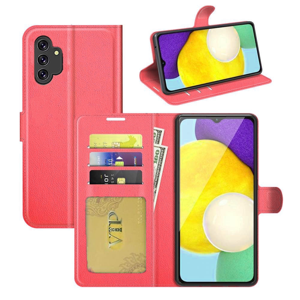 Leather Folio Wallet Case for Samsung Galaxy A35 5G