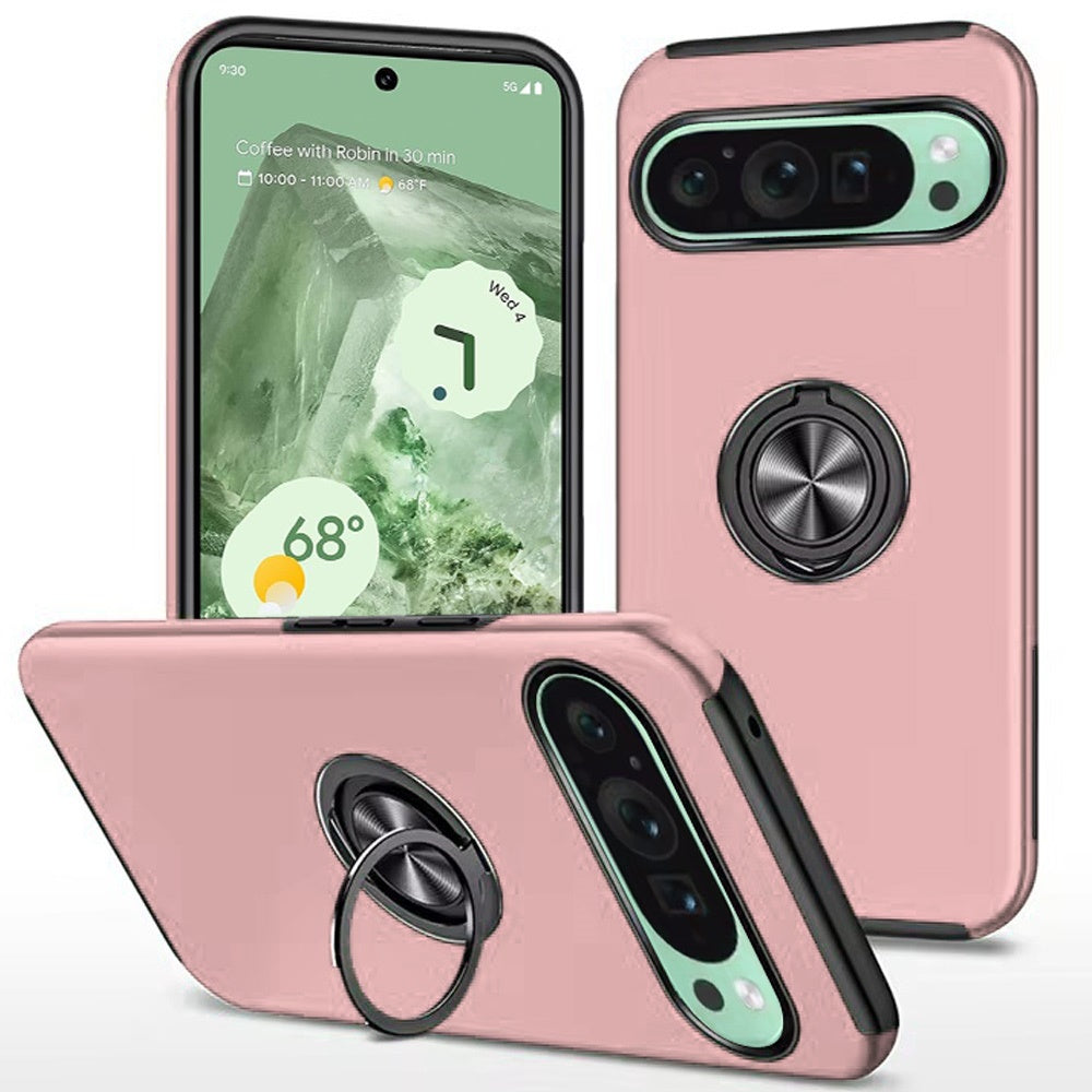 Hybrid Magnetic Invisible Ring Case for Google Pixel 9 Pro XL