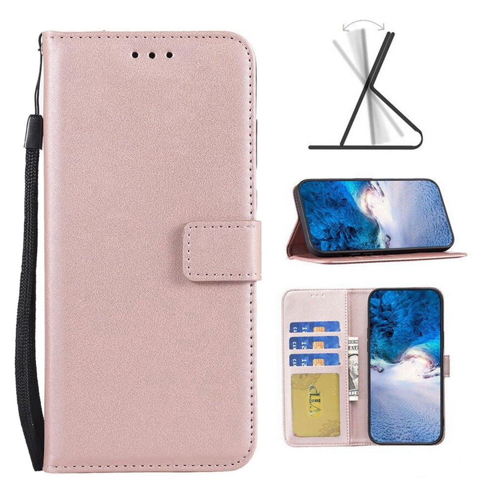 Leather Folio Wallet Case for iPhone 16e