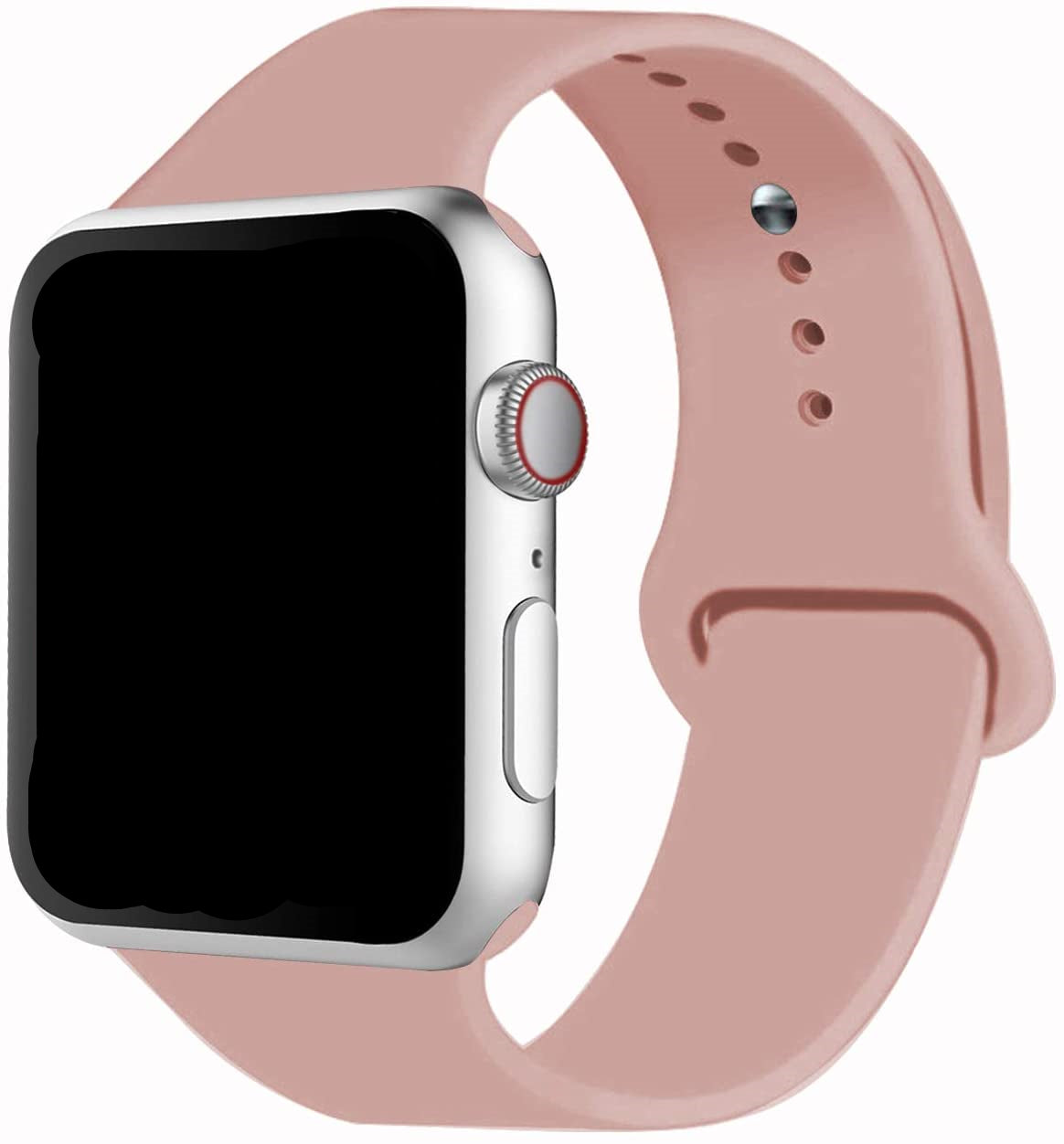 Bracelet de rechange en silicone souple pour Apple Watch iWatch