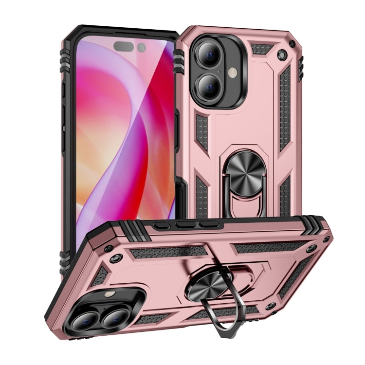 Coque hybride Ring pour iPhone 16 Plus