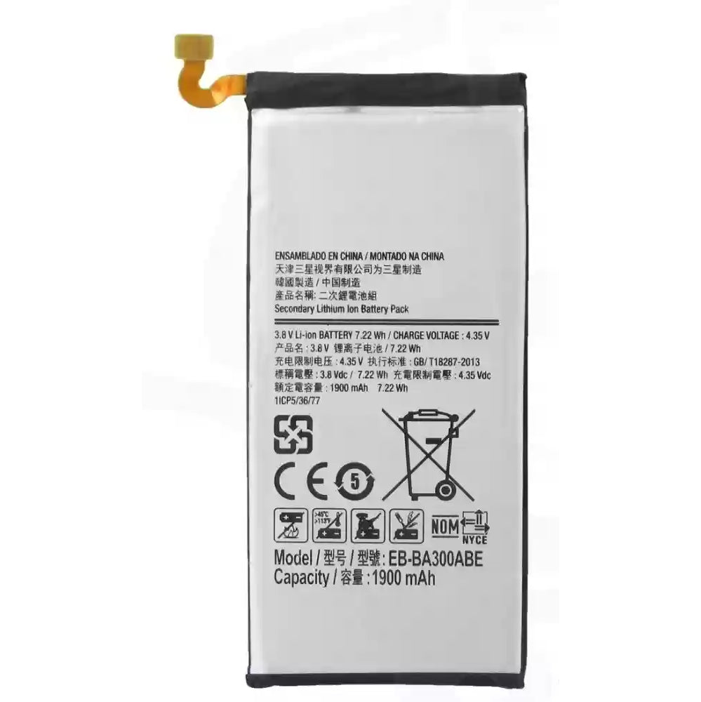 Replacement Battery for Samsung Galaxy A3 2015 / A3 Duos (A300), EB-BA300ABE EB-BA300ABA