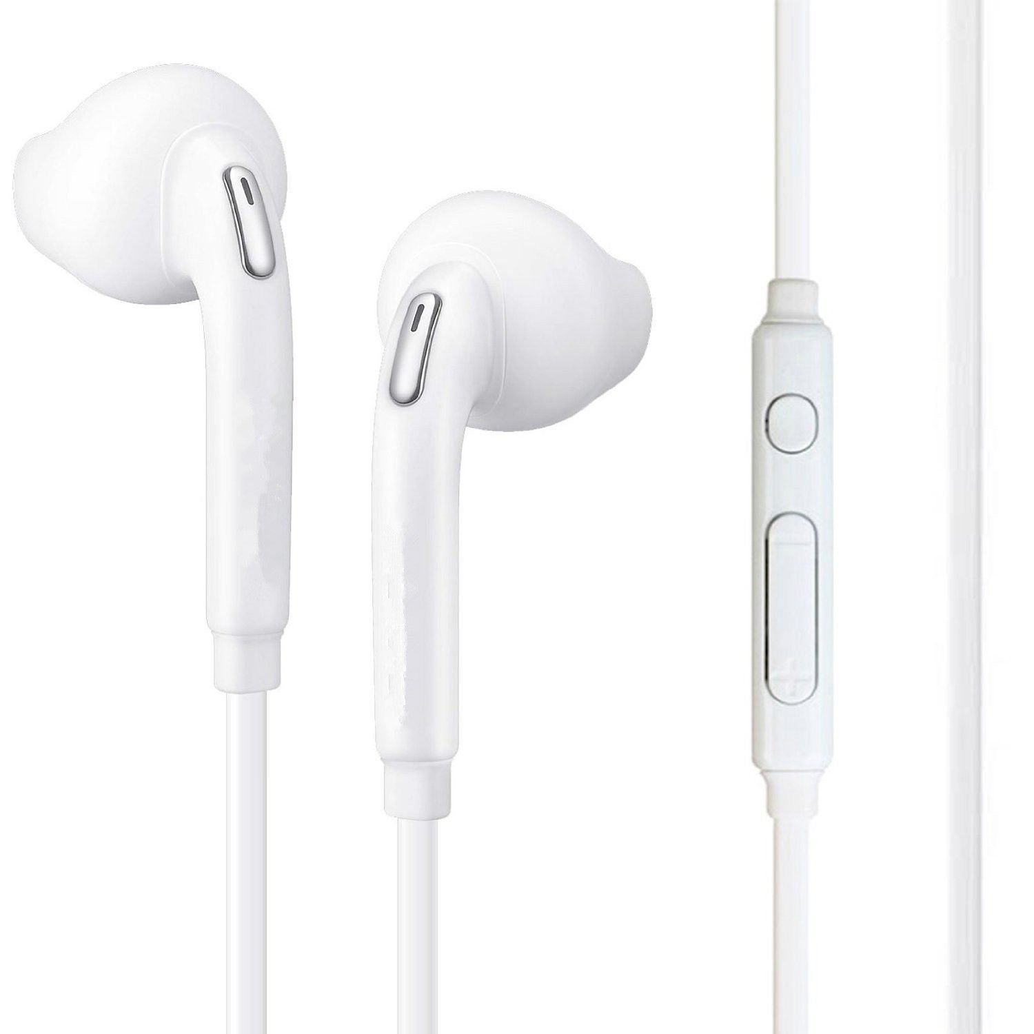 3.5mm Wired in Ear Earphones Earbuds with Volume Buttons & Mic