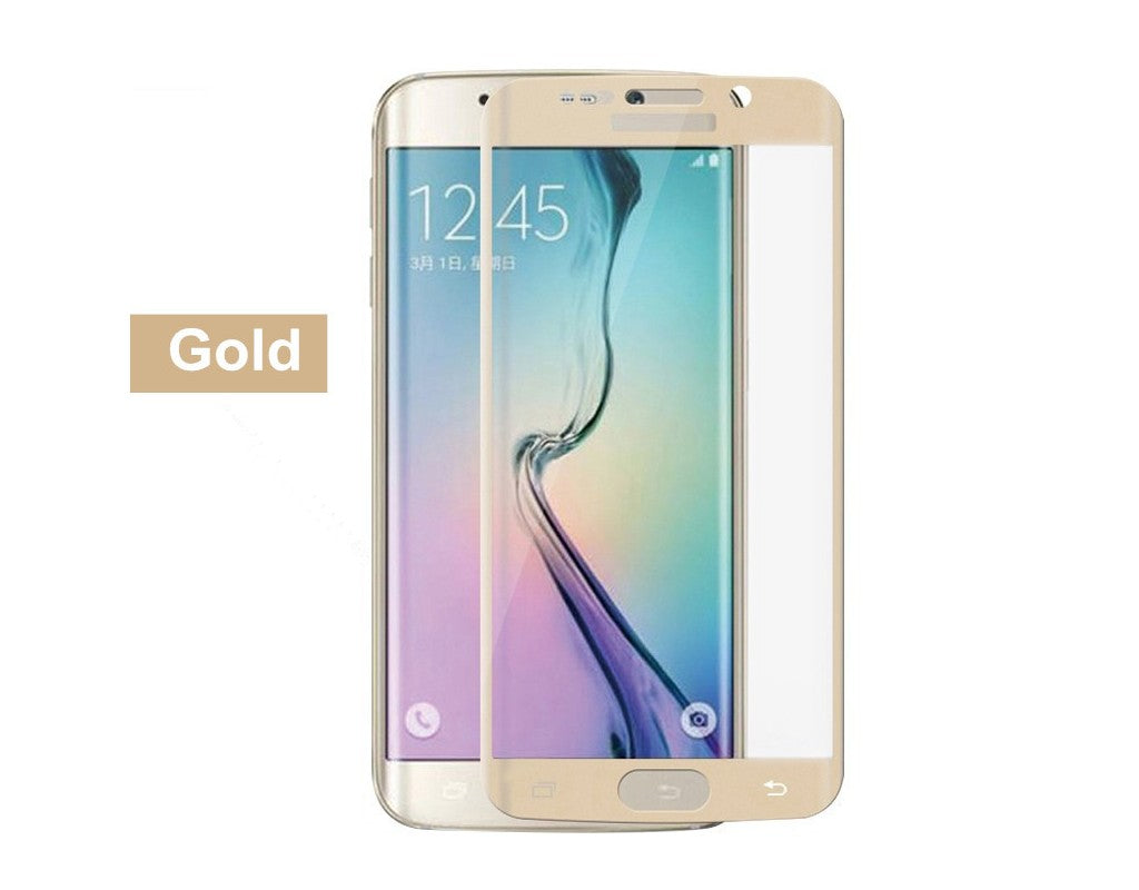 Curved Full Coverage Tempered Glass Screen Protector for Samsung Galaxy S6 Edge