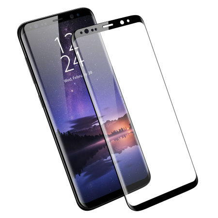 Curved Full Coverage Tempered Glass Screen Protector for Samsung Galaxy S9