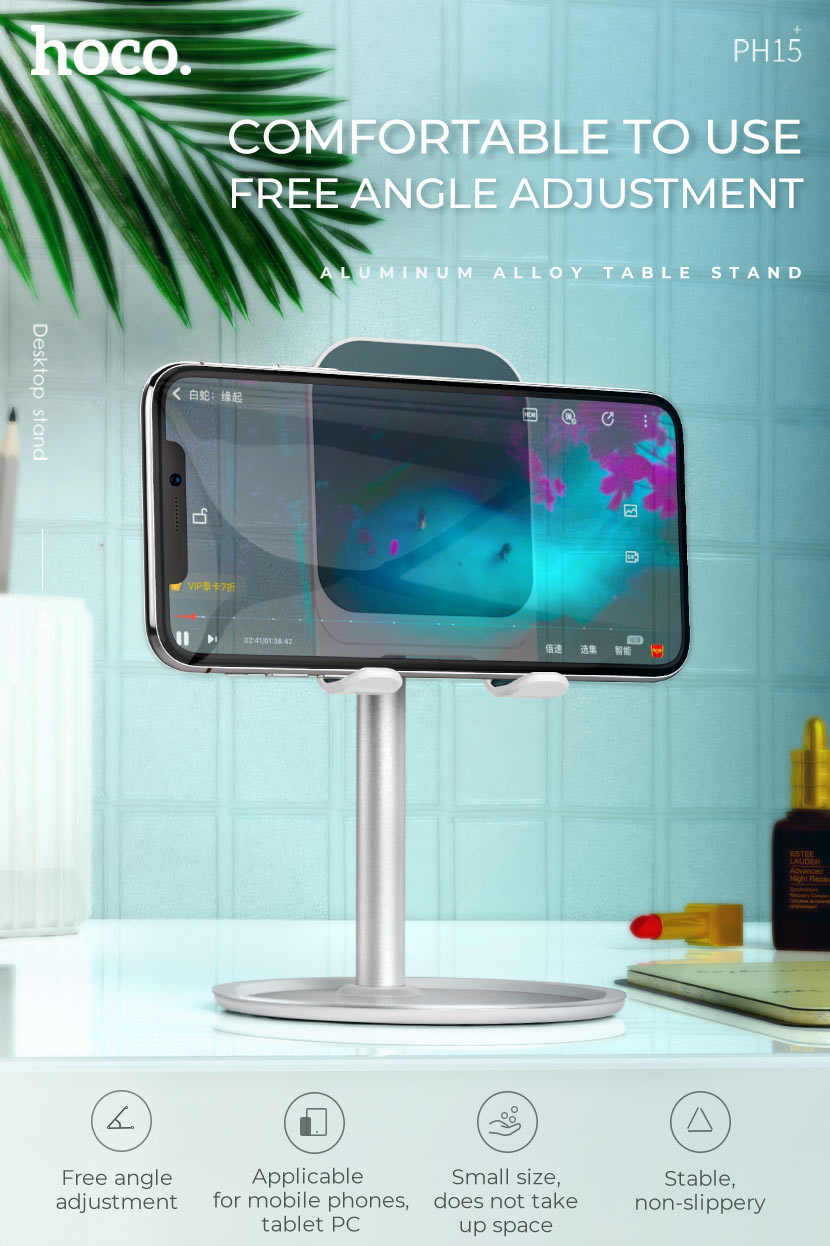 Tablet Desk Stand Cell Phone Holder