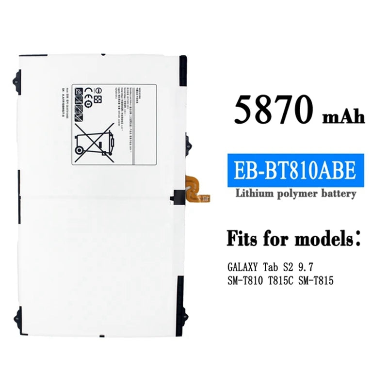 Replacement Tablet Battery for Samsung Tab S2 9.7