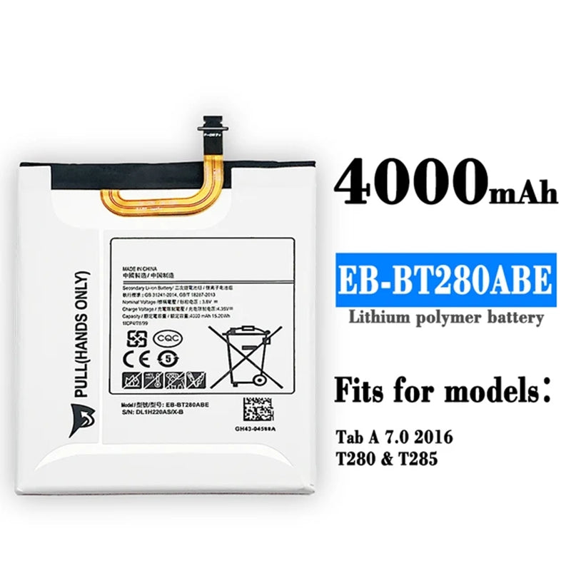 Replacement Tablet Battery for Samsung Tab A 7.0