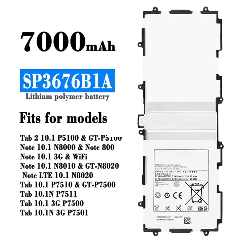 Batterie de remplacement pour tablette Samsung Tab 1 10,1