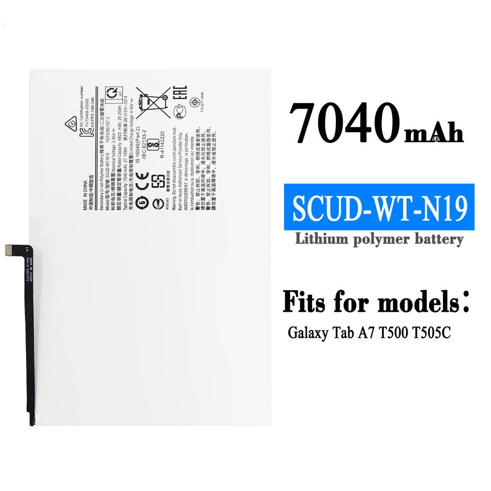 Replacement Tablet Battery for Samsung Tab A7 10.4