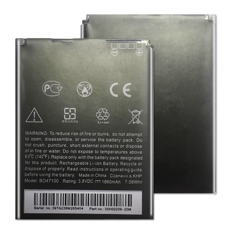 Replacement Battery for HTC Desire 500 600 528 609D 606W 608T, BO47100