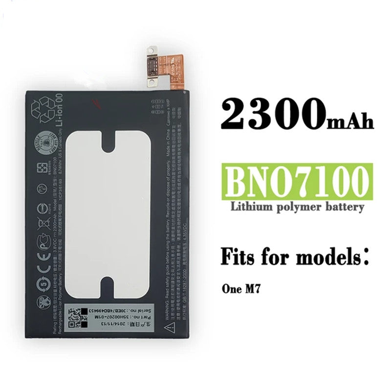 Batterie de remplacement pour HTC One M7 801e 801s, BN07100