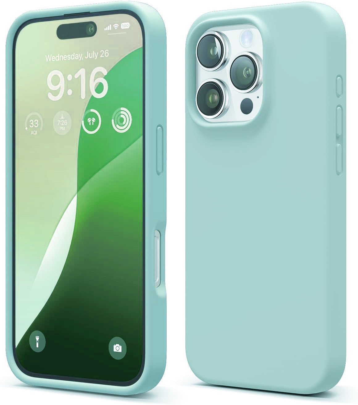 Liquid Silicone Case for iPhone 16 Pro