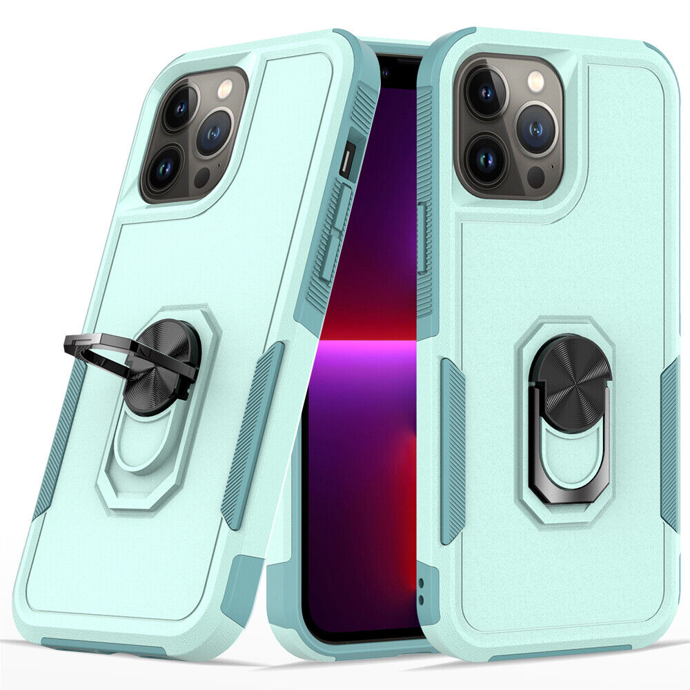 Coque robuste avec anneau pour iPhone 16 Pro Max