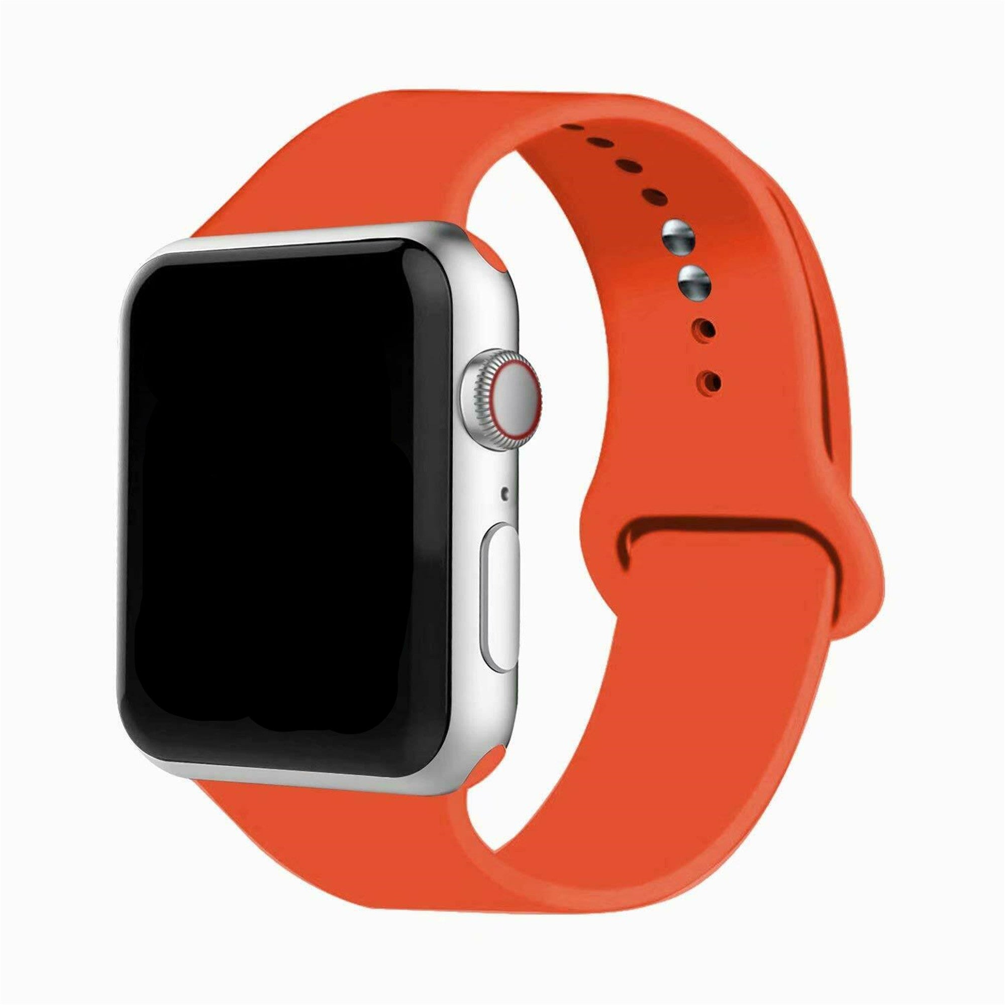 Bracelet de rechange en silicone souple pour Apple Watch iWatch