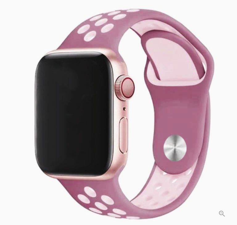 Bracelet de rechange en silicone Nike Sport pour Apple Watch iWatch