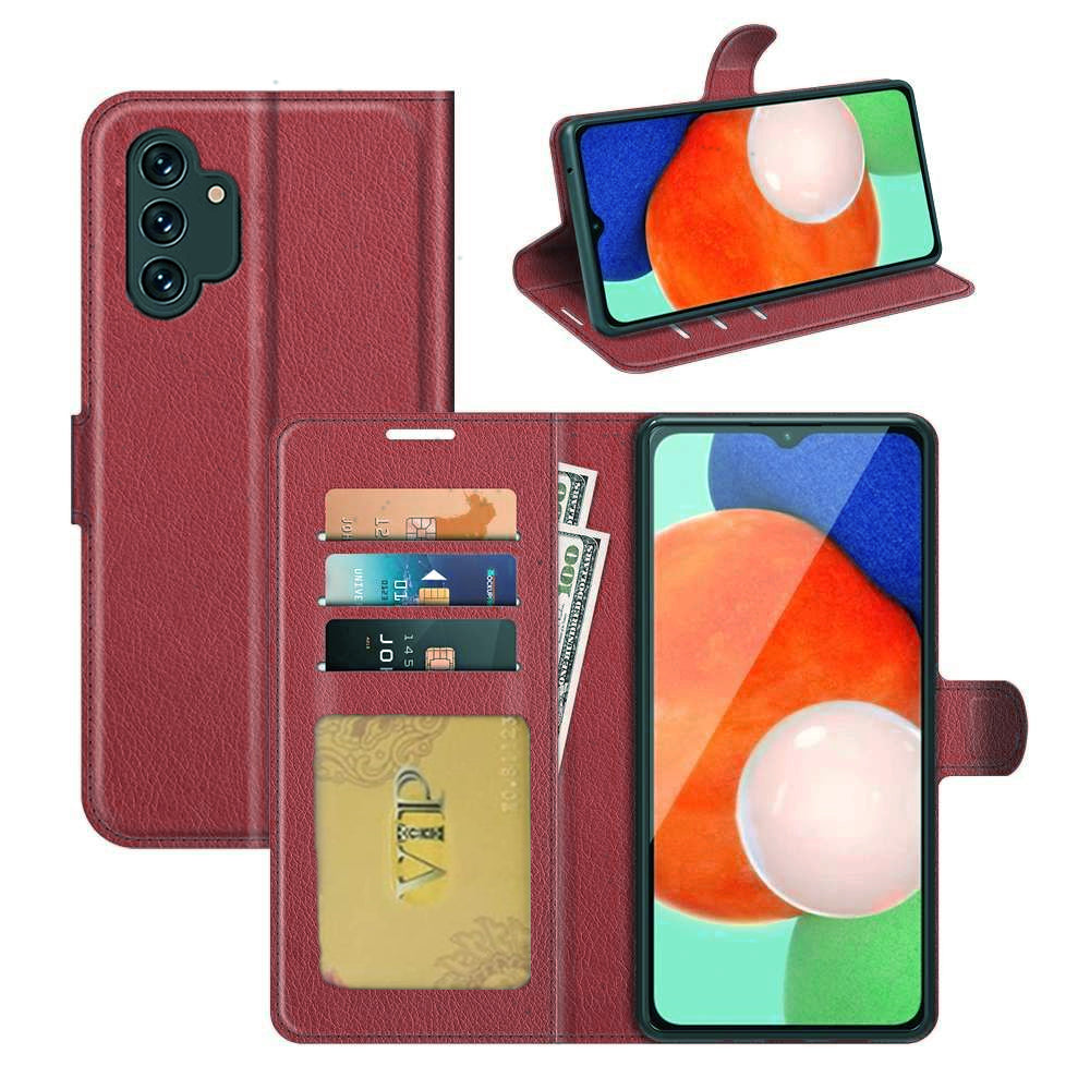 Leather Folio Wallet Case for Samsung Galaxy A54 5G