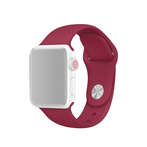 Bracelet de rechange en silicone souple pour Apple Watch iWatch