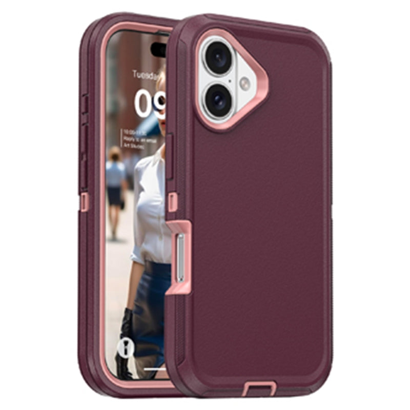 Shockproof Defender Case for iPhone 16 Plus