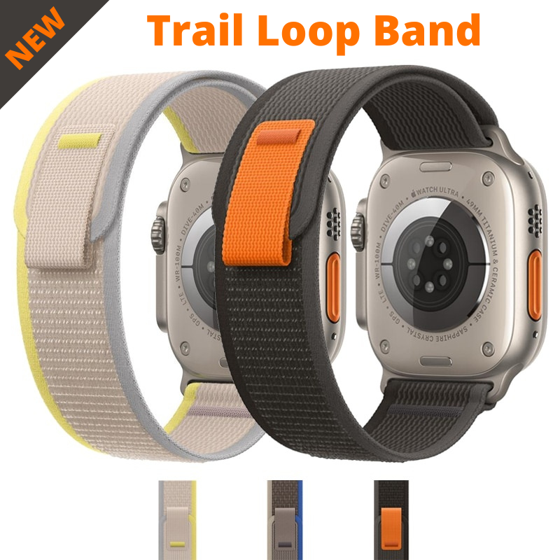 Bracelet de rechange en nylon Trail Loop pour Apple Watch iWatch