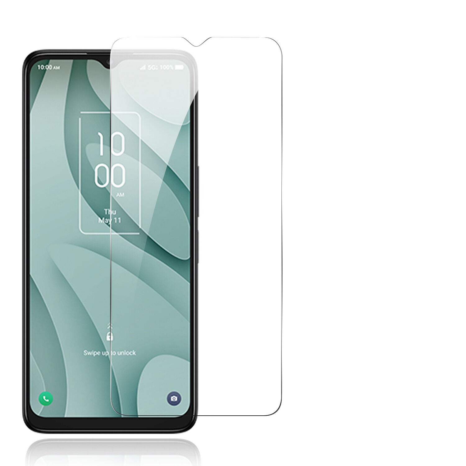 (2 Pack) Tempered Glass Screen Protector for TCL 40 XE 5G