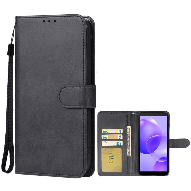 Leather Folio Wallet Case for TCL 502 (4G)