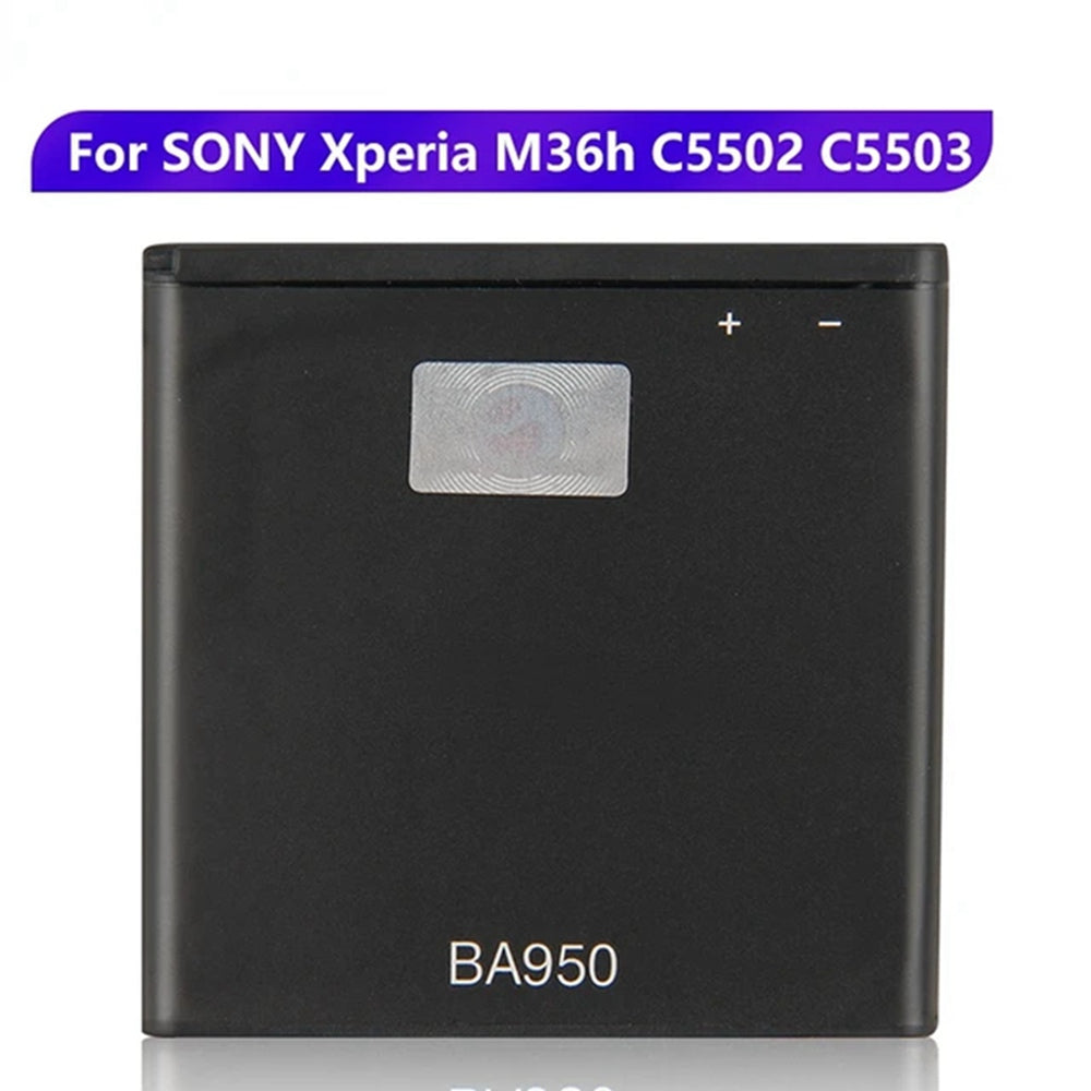 Batterie de remplacement pour Sony Xperia ZR SO-04E M36h (C5502 C5503), BA950