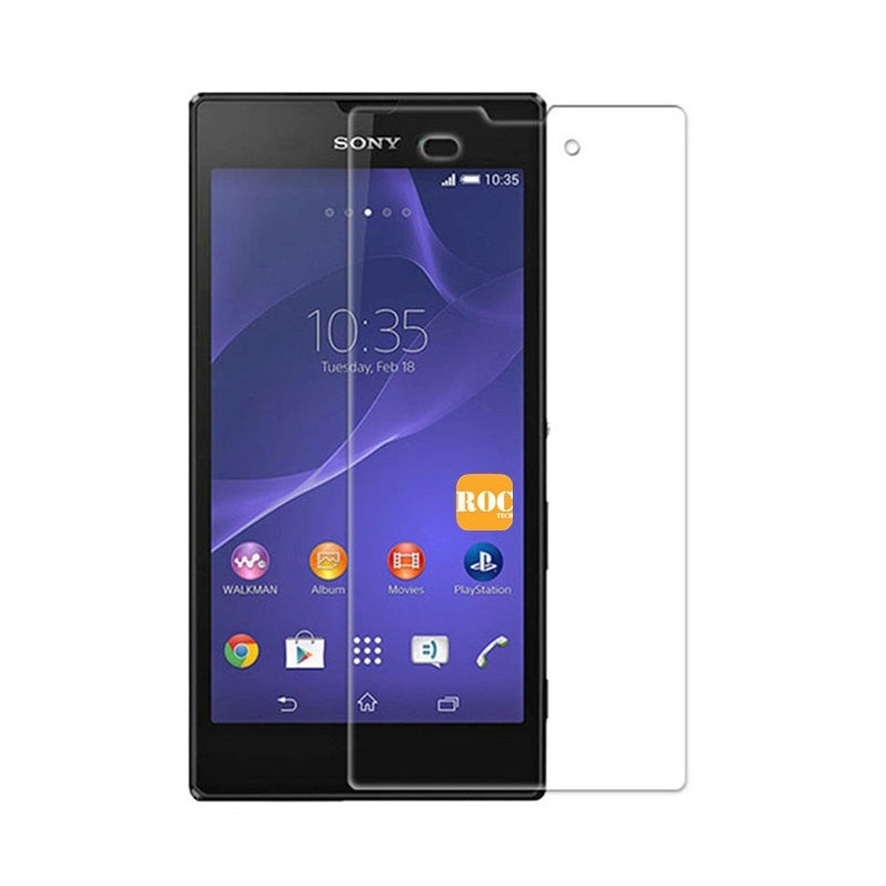 (2 Pack) Tempered Glass Screen Protector for Sony T3